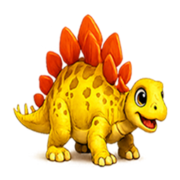 Jurassic Sudoku Stegosaurus game icon